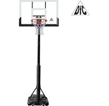 Баскетбольная мобильная стойка 48 DFC STAND48P 120x80cm поликарбонат