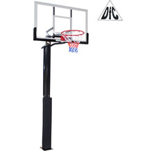 Баскетбольная стационарная стойка 50 DFC ING50A 127x80cm акрил