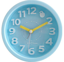 Часы-будильник (Цвет товара:Голубой)