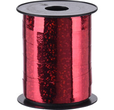 Упаковочная лента 10 мм*10 м красная голографическая Koopman ATC000520