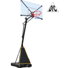 Баскетбольная мобильная стойка 54 DFC STAND54T 136x80 см поликарбонат