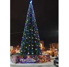 Комплект освещения Стандарт MULTI для новогодних елок высотой 4 м