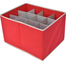 Коробка для елочных шаров и игрушек до 8 см (на 24 шт), 39*30*25 см Kaemingk