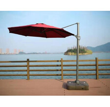 Зонт для кафе Афина-Мебель AFM-300DR-Bordo