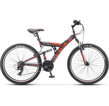 Велосипед Stels Focus MD 24” 18-sp V010, рама 16” Красный/чёрный